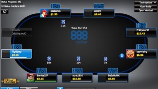 Покерный стол на 888poker. 888poker - онлайн покер