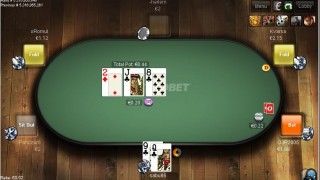 Вариант покерного стола на Triobet Poker. Вариант покерного стола на Triobet Poker.