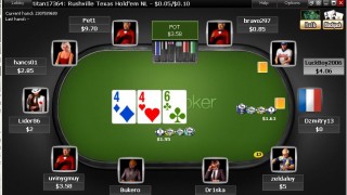 Вариант покерного стола на Titan Poker. Вариант покерного стола на Titan Poker.