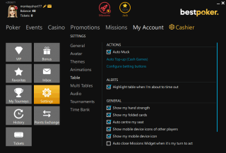 Настройки аккаунта